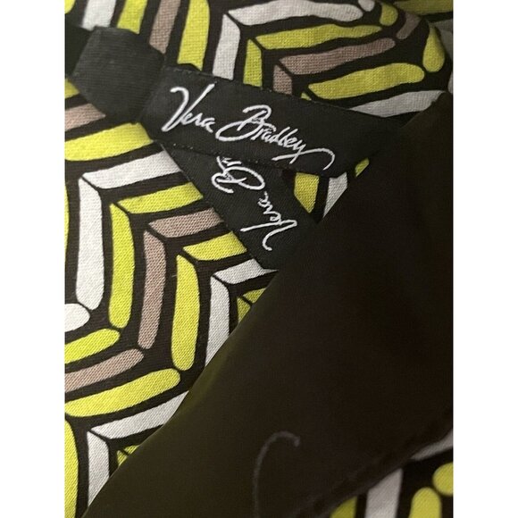 Vera Bradley Retired Emily Satchel Citron Quilted Shoulder Purse NICE SEE PHOTOS - Picture 8 of 16